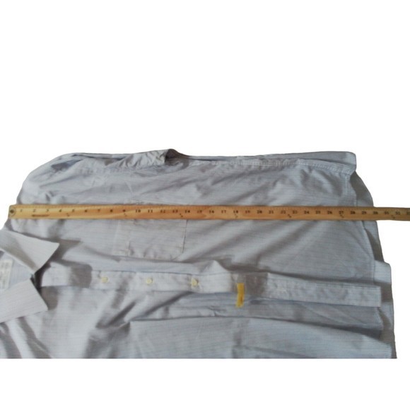 Men's Button Up Dress Shirt St Michael From Mark And Spencer Size 16.5 / 42 Cm - Picture 12 of 16